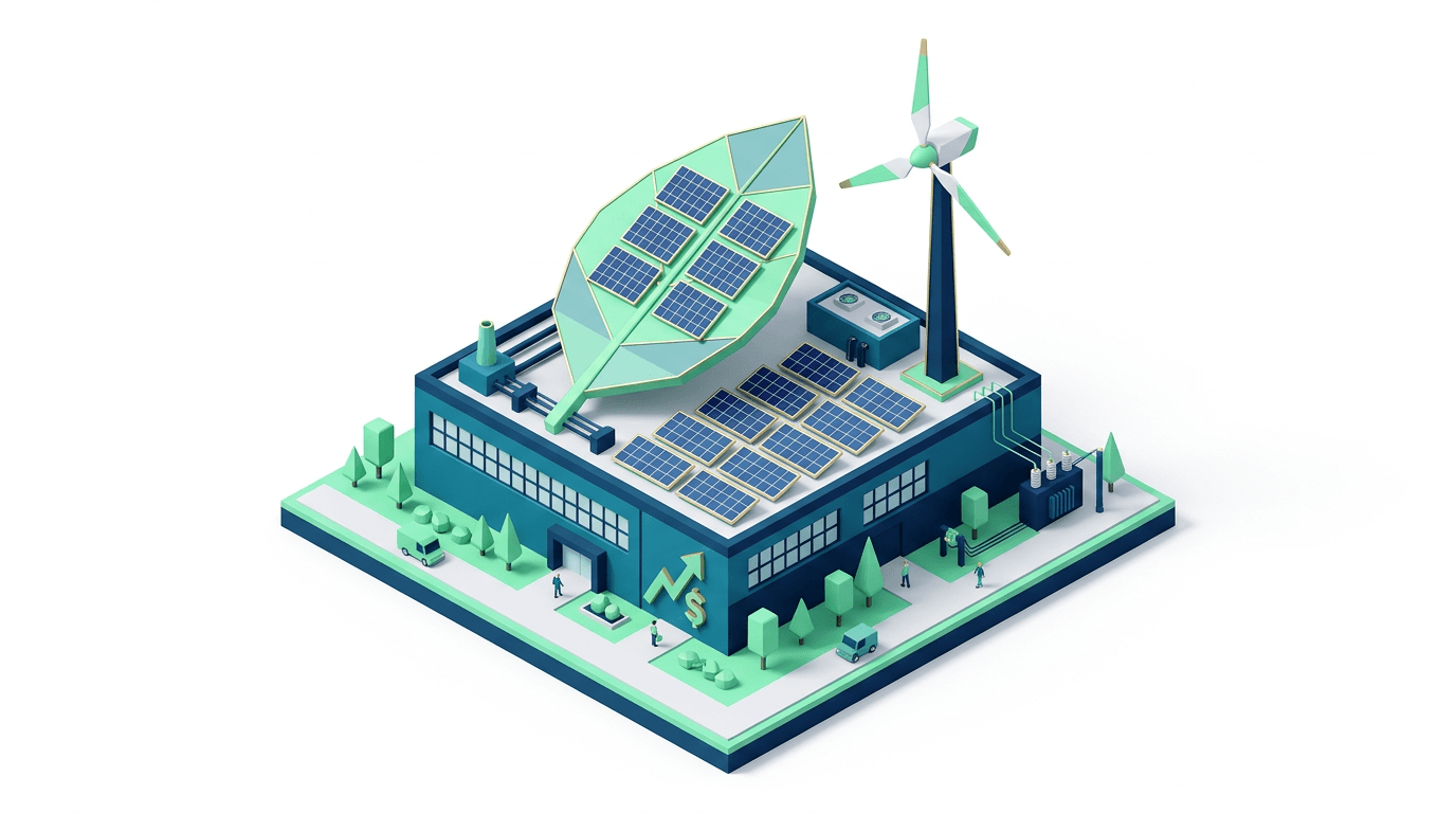 Erhvervslån til grønne investeringer: Energiforbedring, udstyr og ROI-beregning